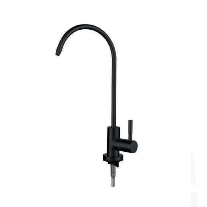 GRIFO PURIFICADOR DE AGUA P/COCINA AQUARA ACERO INOXI. 304 BLACK -FRATELLI