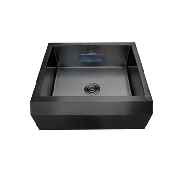 LAVADERO P/ MARMOL 63.5X55.9X23CM NANO BLACK PREMIUM - FRATELLI