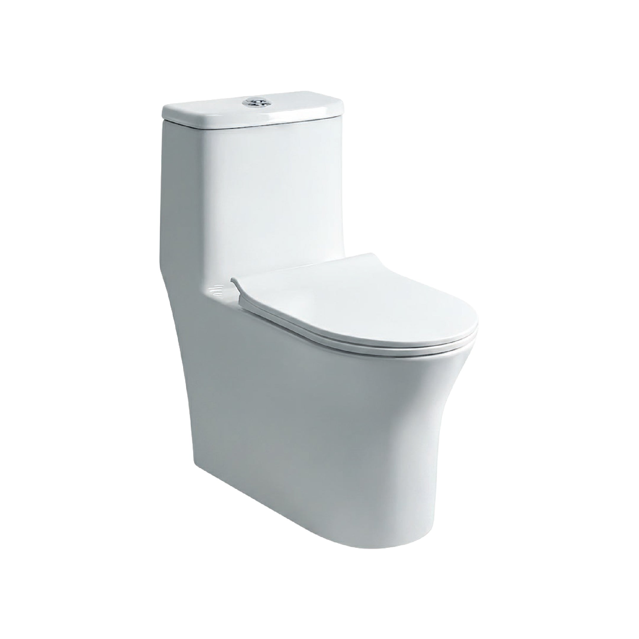 INODORO ONE PIECE TN U4 REDONDA + TAPA ASIENTO Y ACCES. BLANCO (700X395X720) - FRATELLI PREMIUM