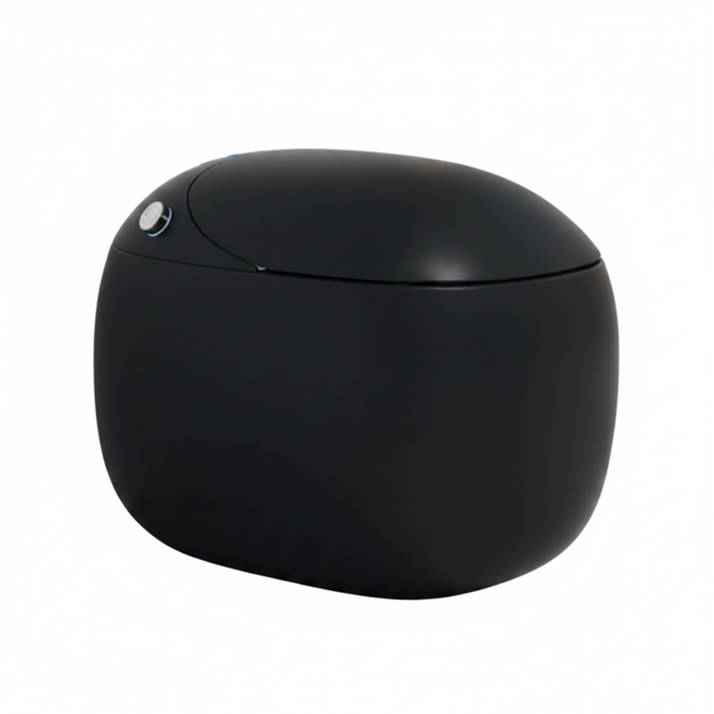 INODORO INTELIGENTE PLUS HRM NEGRO + TAPA ASIENTO Y ACCES. (690X440X510) - FRATELLI PREMIUM