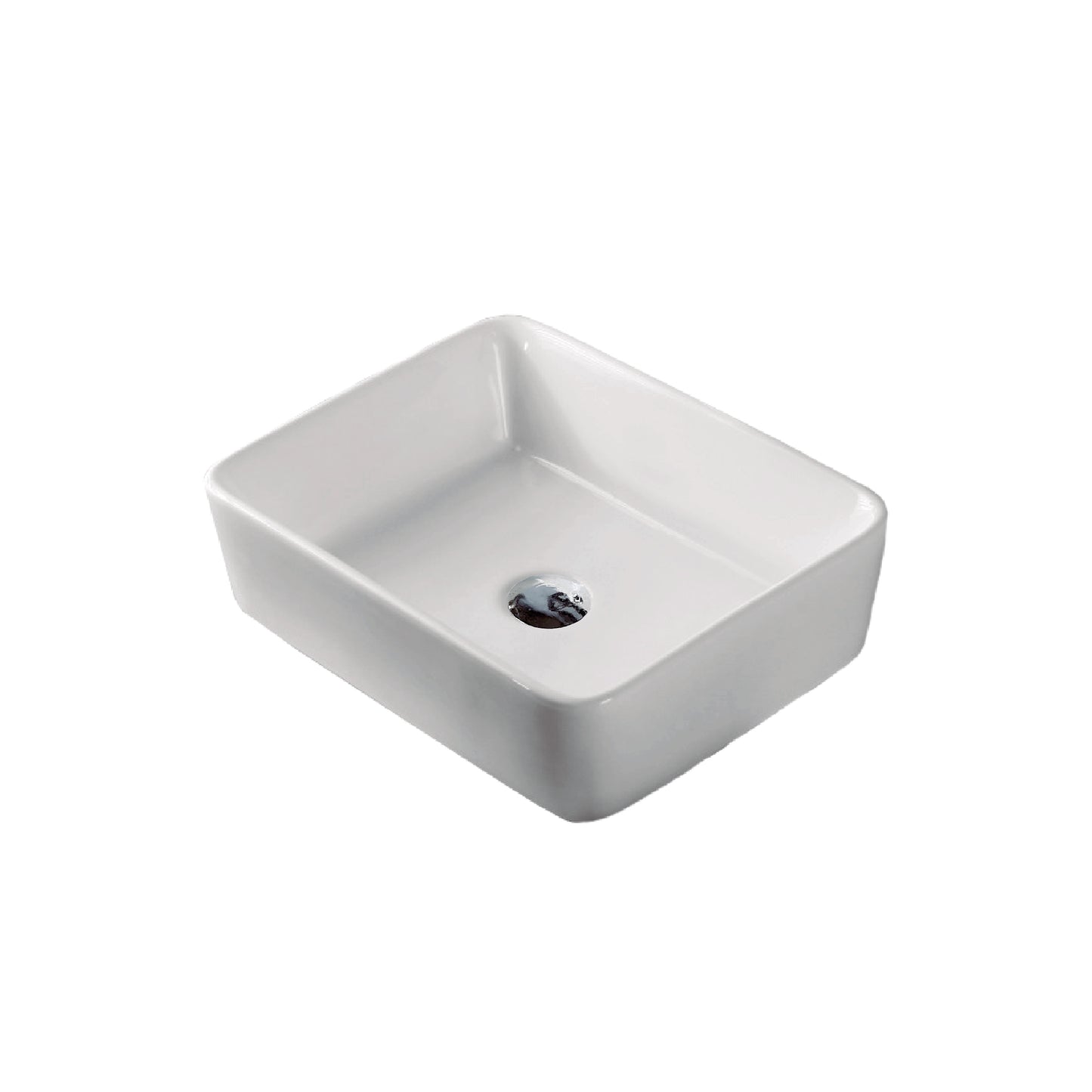 Bowl Loza (527) Mod.Rectangular Blanco 48X37X13 Fratelli