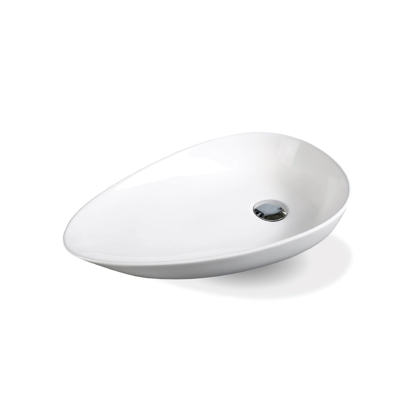 Cuenco Loza (206A) Mod.Hoja Blanco 58X35X10.5 Fratelli 2021