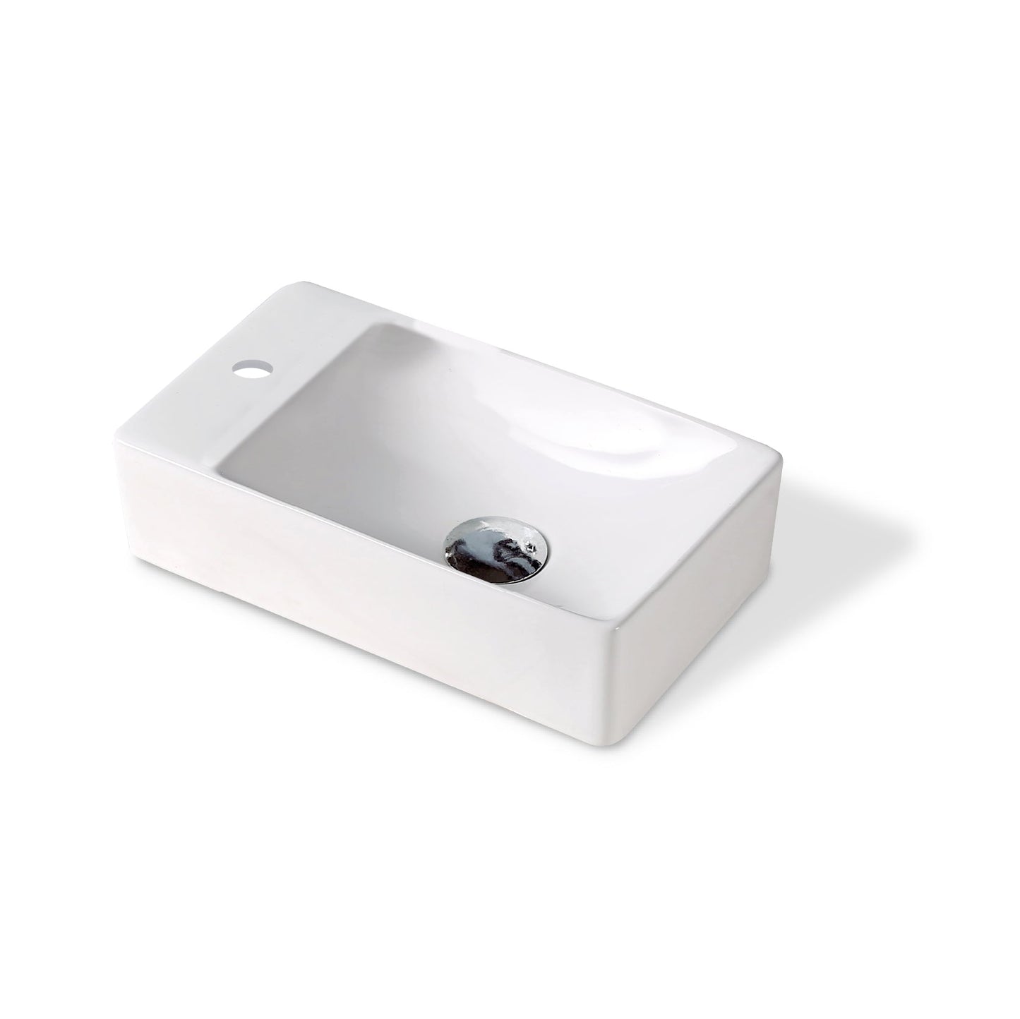 Cuenco Loza (234) Mod. Cuadrado Blanco 38X22X10 Fratelli