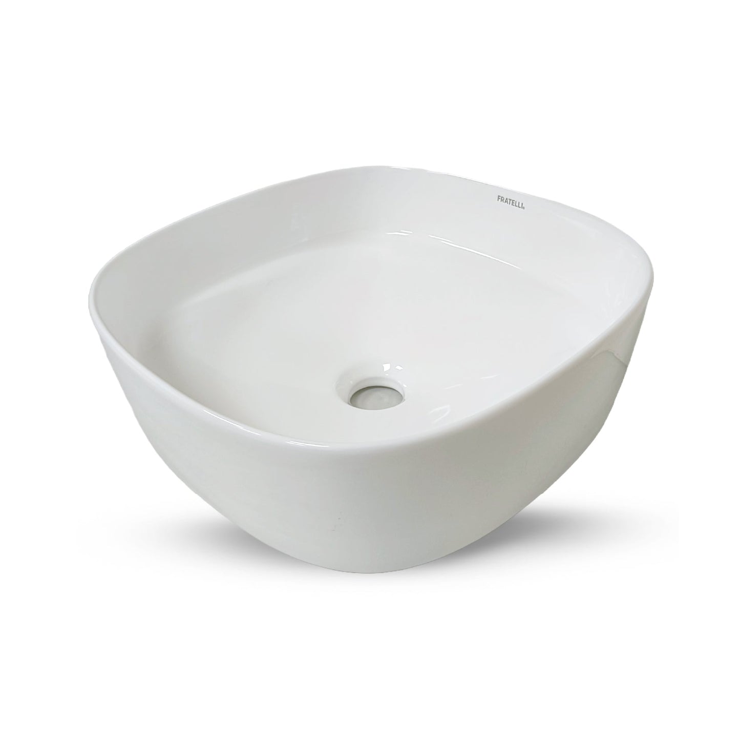 Cuenco Loza (483) Mod. Cuadrado Blanco 37X37X13.5 - Fratelli