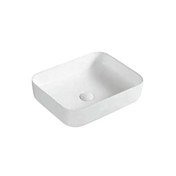 BOWL LOZA (152-A6) MOD. RECTANGULAR BLANCO 50X40X13.5 - FRATELLI