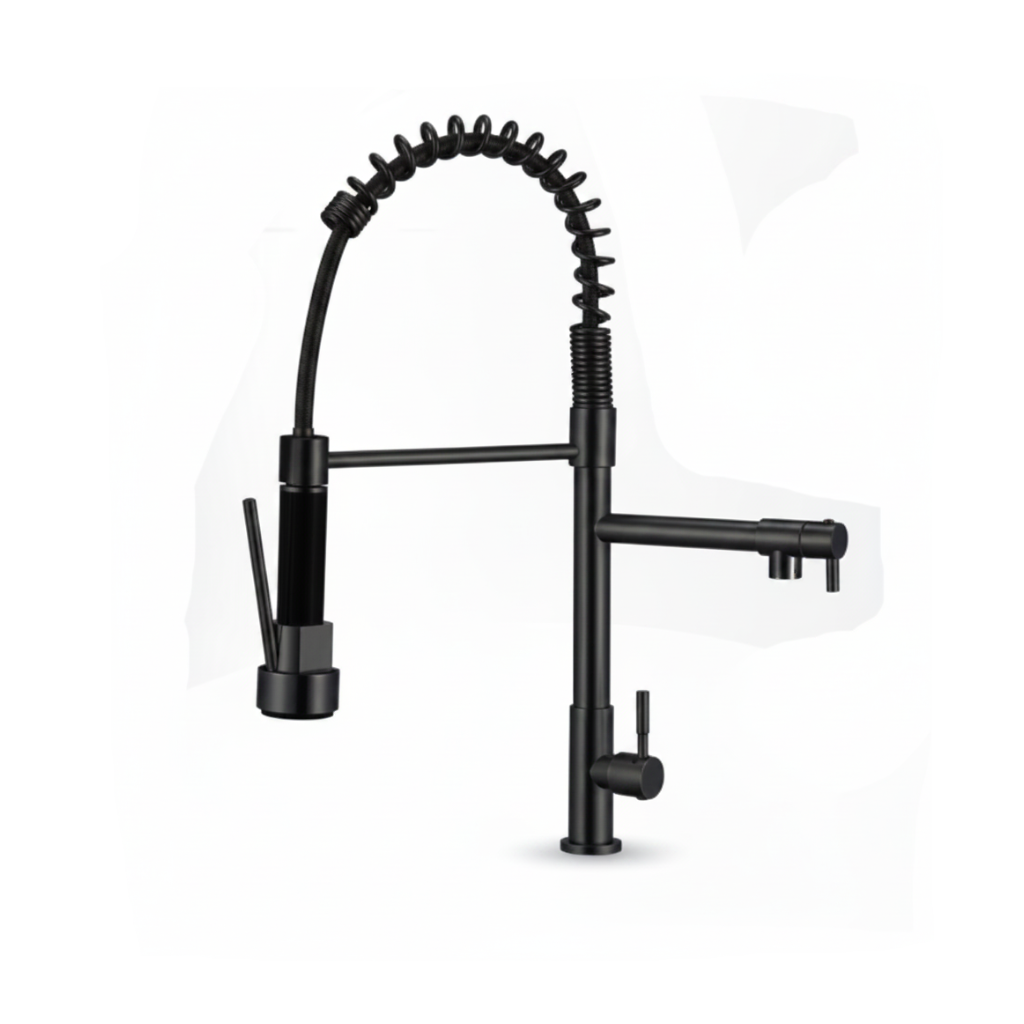 LLAVE P/COCINA AL MUEBLE GBRA-5 SS 304 BLACK - FRATELLI