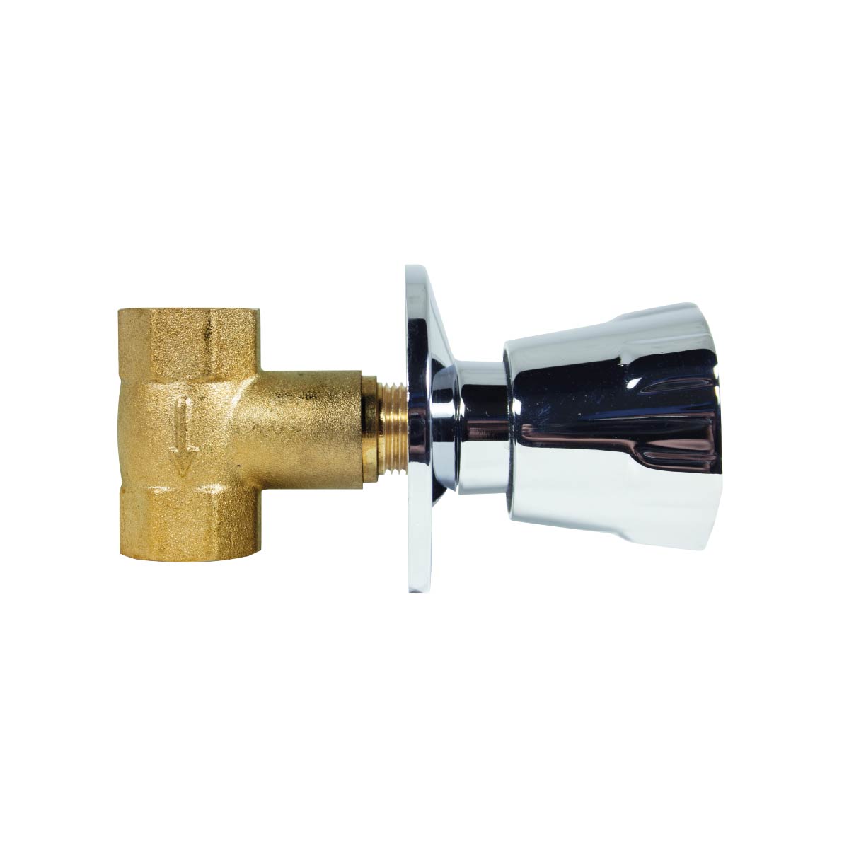 Llave De Ducha Cromada Fratelli-Eko