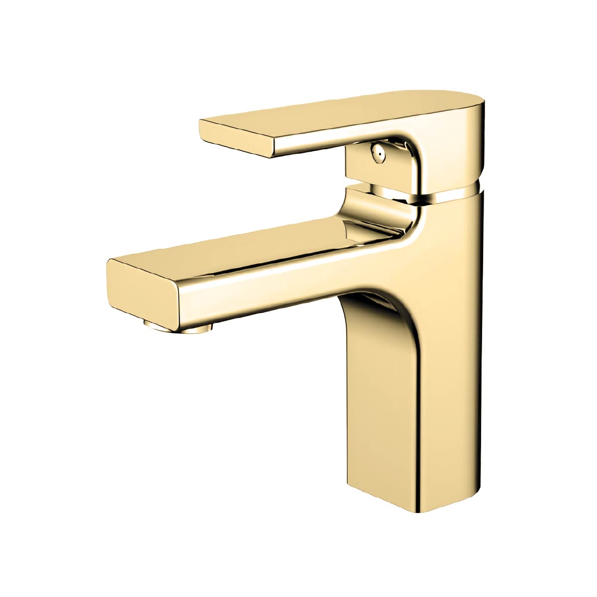 Mezcladora Monoc.P/Lavatorio (Bajo) Torino-1 Bronce Gold - Fratelli Premium