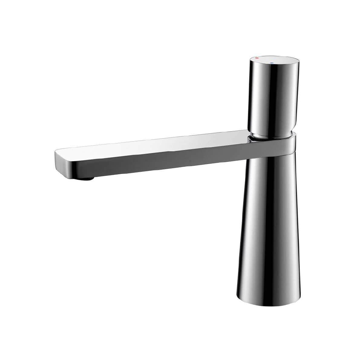 Mezcladora Monoc.P/Lavatorio Al Mueble (Bajo) Gessi-1 Bronce Cromado - Fratelli Premium