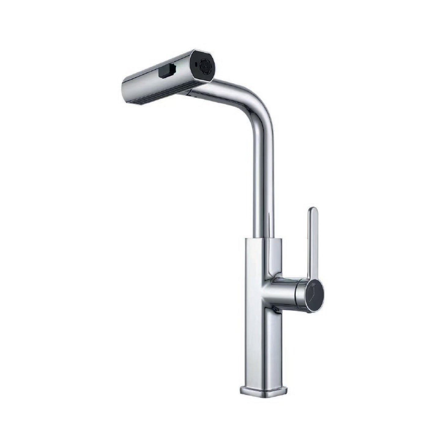 Mezcladora Monoc. P/Cocina al mueble extraíble MRN C/4 Funciones SUS 304 Cromado - Fratelli Premium