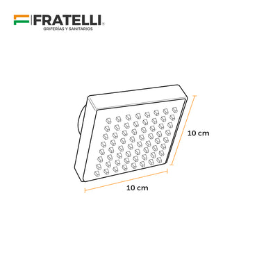 Cabeza D/Ducha Madrid Th-2006C 4" Fratelli