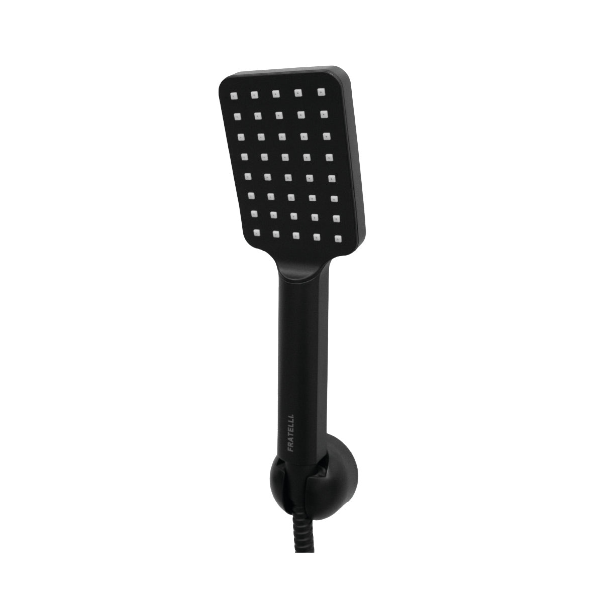 Ducha Telefono Minimalista Black Con 3 Funciones Gn9033B Pvc C/Mang Reforzada. 1.50Mt Ss - Fratelli