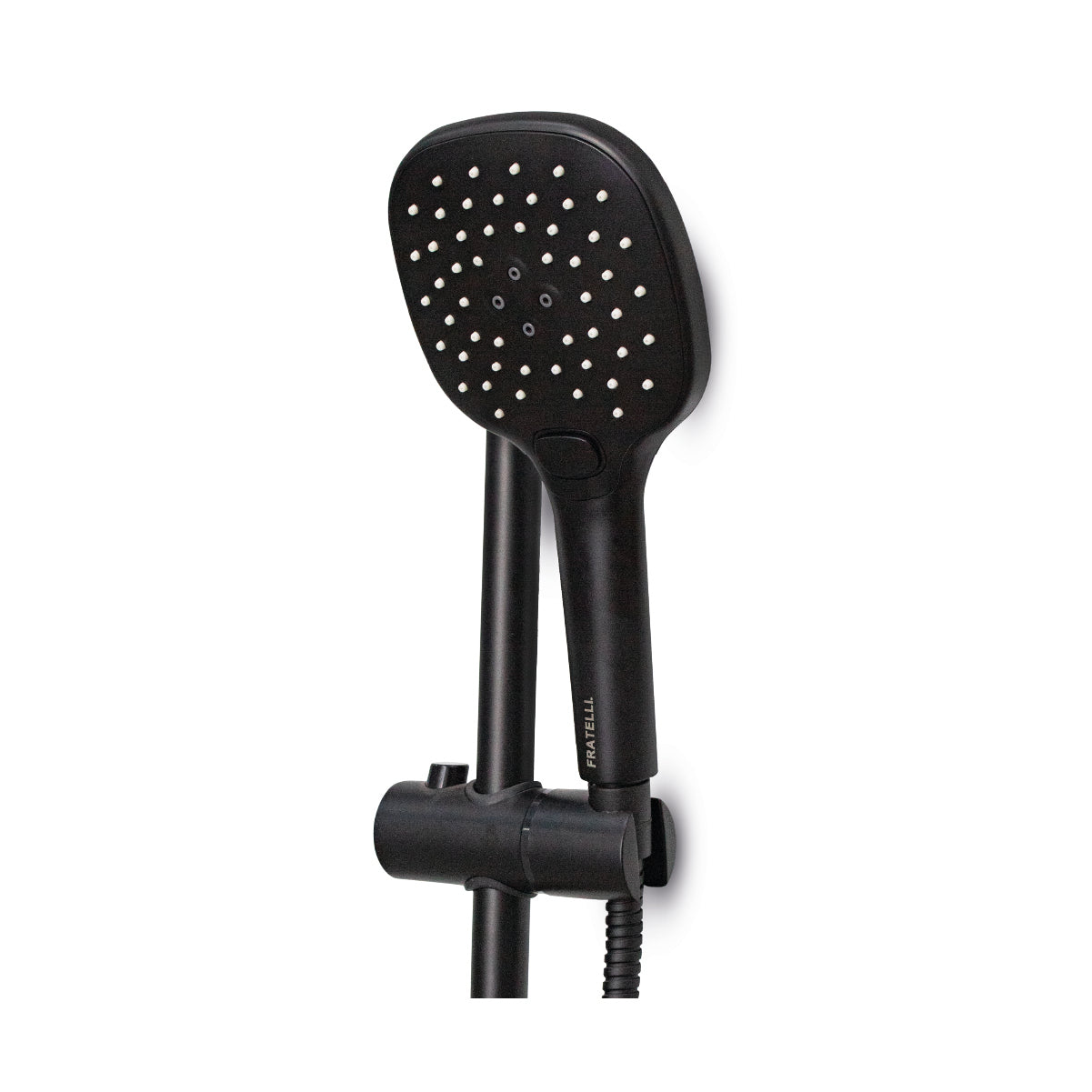 Ducha Telefono Black Con 3 Funciones S516 Con Barra Regulable Mang. Reforzada 1.80Mt Ss Fratelli