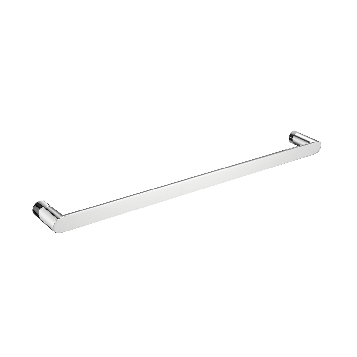 Toallero Barra 9100-4 Base Redonda Minimalista Bronce Cromado - Fratelli Premium