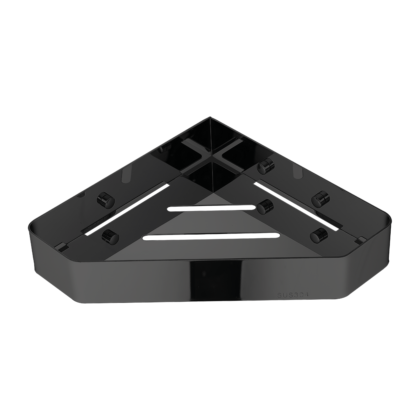 Esquinero Triangular 015 Ss 304 Black - Fratelli