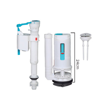 Acc. P/One Piece Minimalista C/Doble Pulsador 1/2" - Fratelli Premium