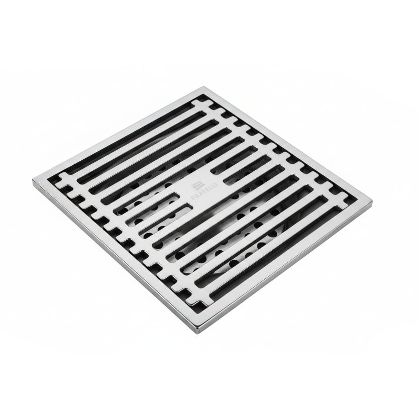 SUMIDERO 4" P/DUCHA INOX 304 ACABADO ESPEJO - FRATELLI