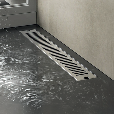 Sumidero Larga 20" P/ Ducha Satinado 304 Sus - Fratelli