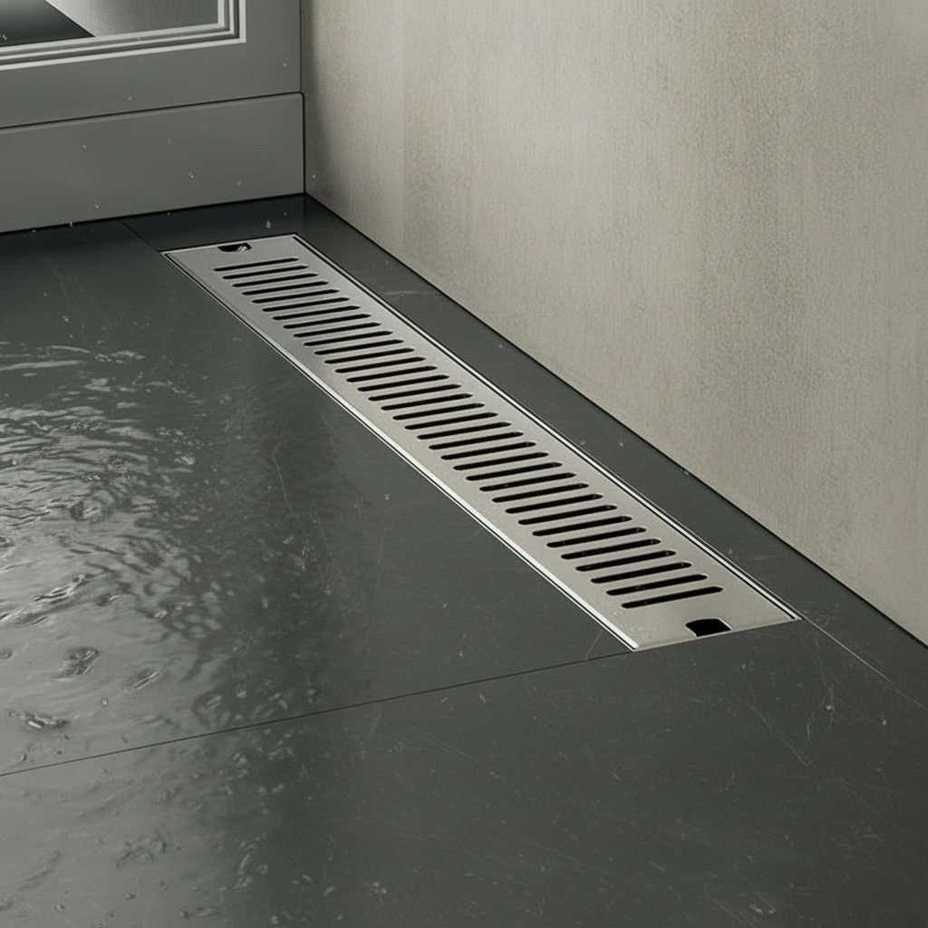 SUMIDERO 20" P/ DUCHA INOX 304 ACABADO ESPEJO - FRATELLI