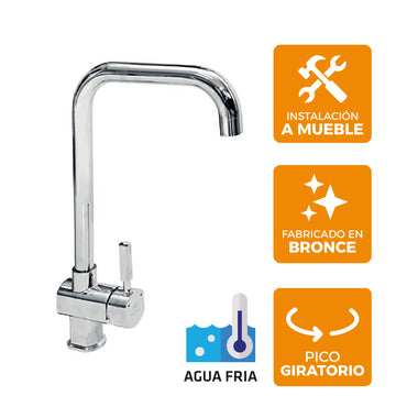 Llave P/Cocina Pico "L" BHS B-3