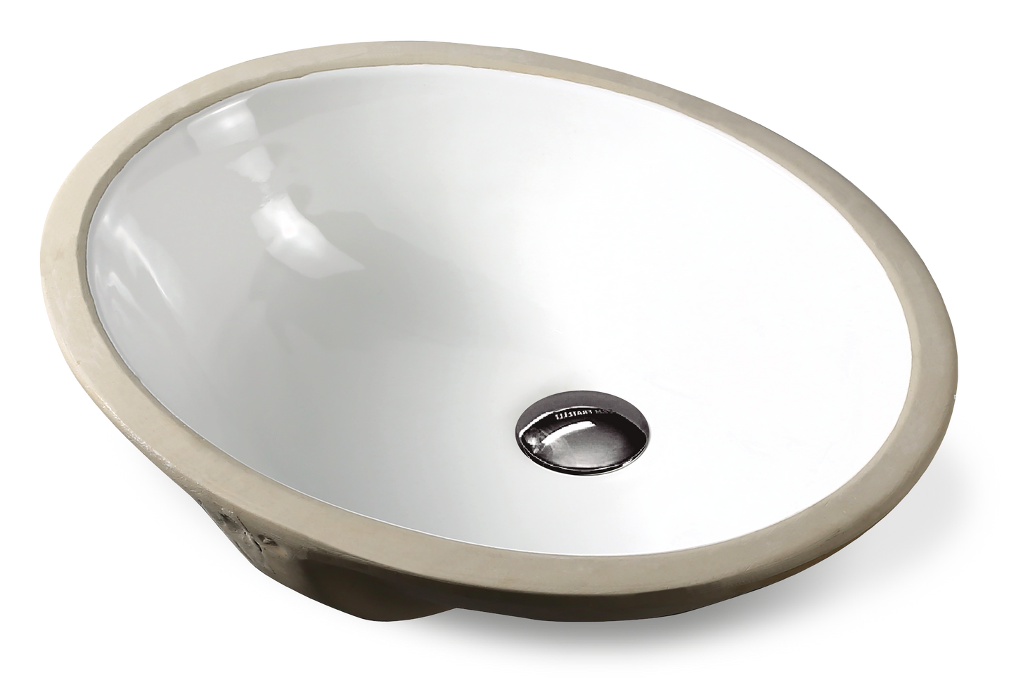 Ovalin P/Empotrar (2118-18") Mod.Ovalado Blanco 46.5X38X19 Fratelli