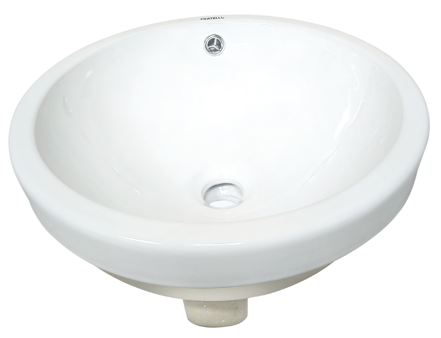 Bowl Loza (330) Mod.Circular Blanco 39X39X19 - Fratelli