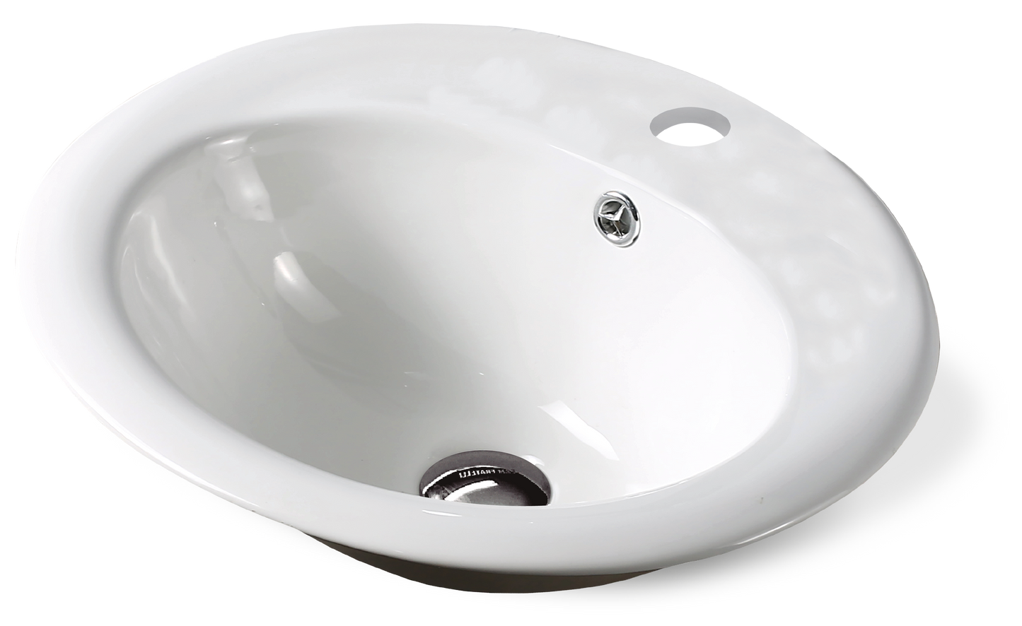 Ovalin P/Sobreponer (4741) Ovalado Blanco 47X41X19.5 - Fratelli