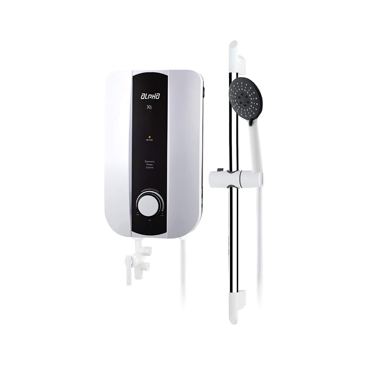 Calentador Electrico P/Ducha (Withe-Mod.-X5) De 5.5Kw-220V-Alpha