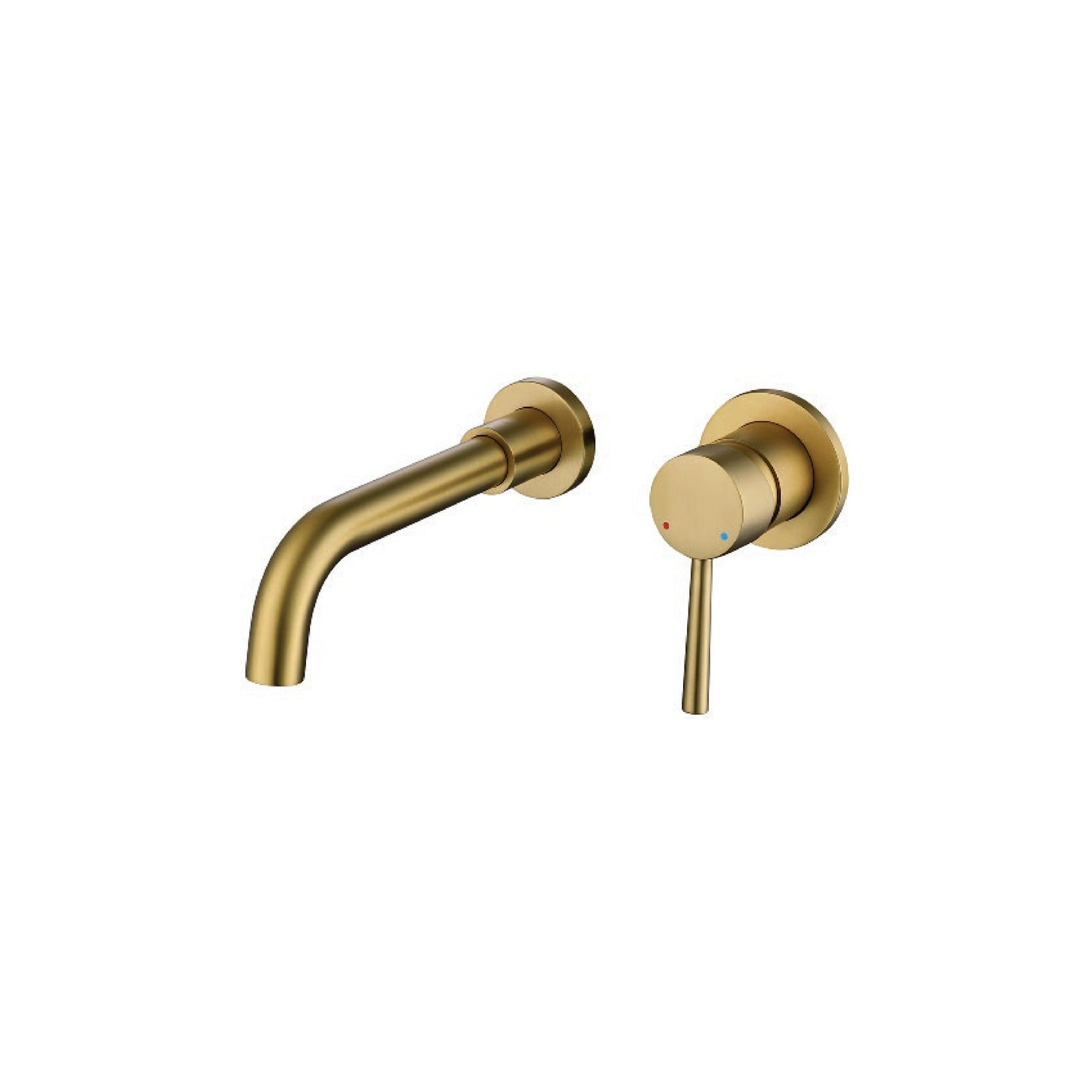 Mezcladora Monoc.P/Bowl Pared Cataleya Bronce Gold - Fratelli Premium