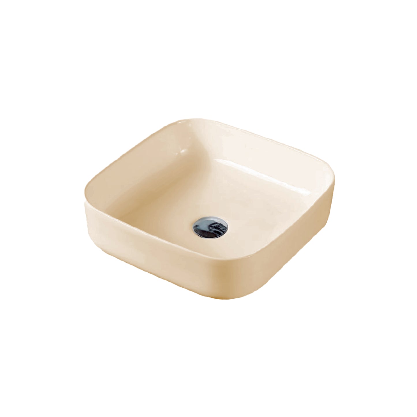 Bowl Loza (150) Mod. Cuadrado Bone 38X38X14 Fratelli