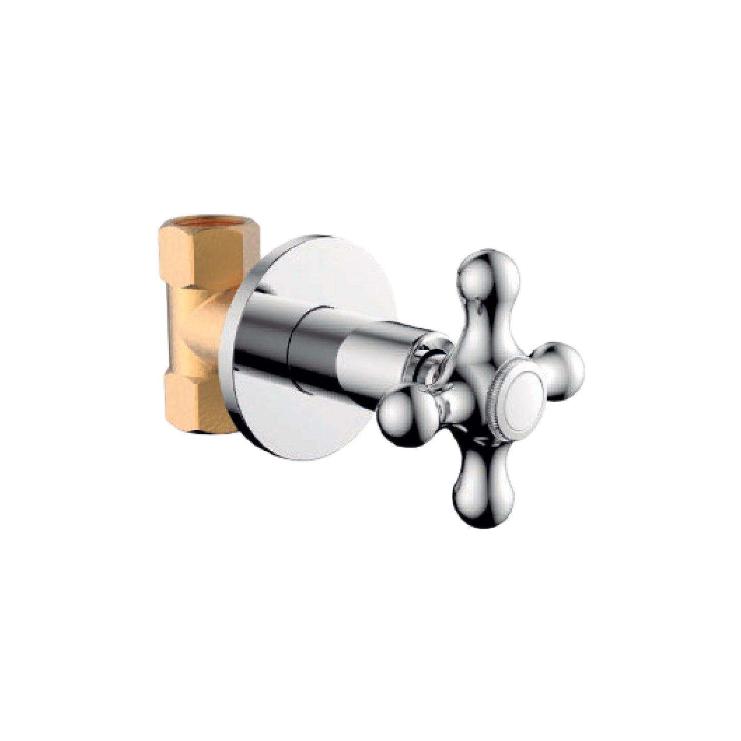 Llave P/Ducha 1/2 Perilla-Cruz New Style -3019-Fratelli