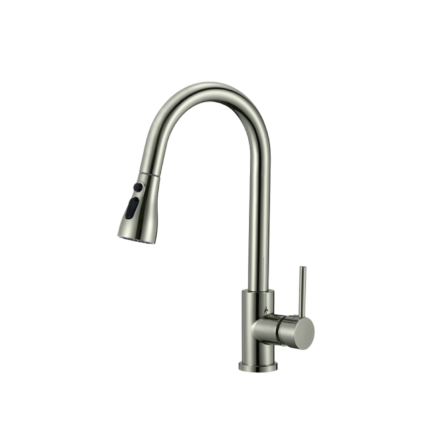 MEZCLADORA P/COCINA AL MUEBLE ACERO INOX. 304 3 FUNCIONES -SATINADO - 0040030059 FRATELLI