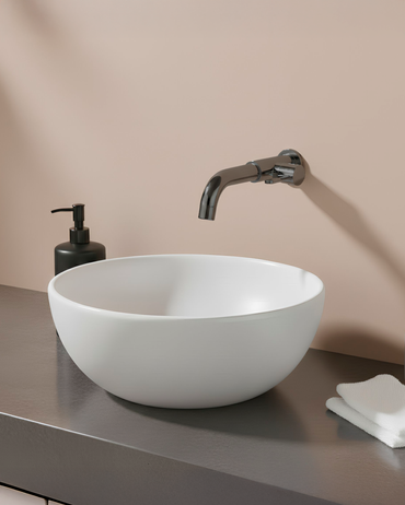 Llave P/ Bowl a la Pared TRT 2P - Gun Grey - Fratelli