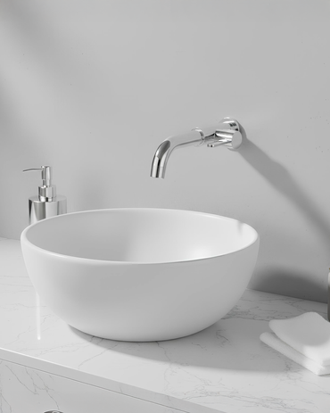 Llave P/ Bowl a la Pared TRT 2P - Cromado - Fratelli