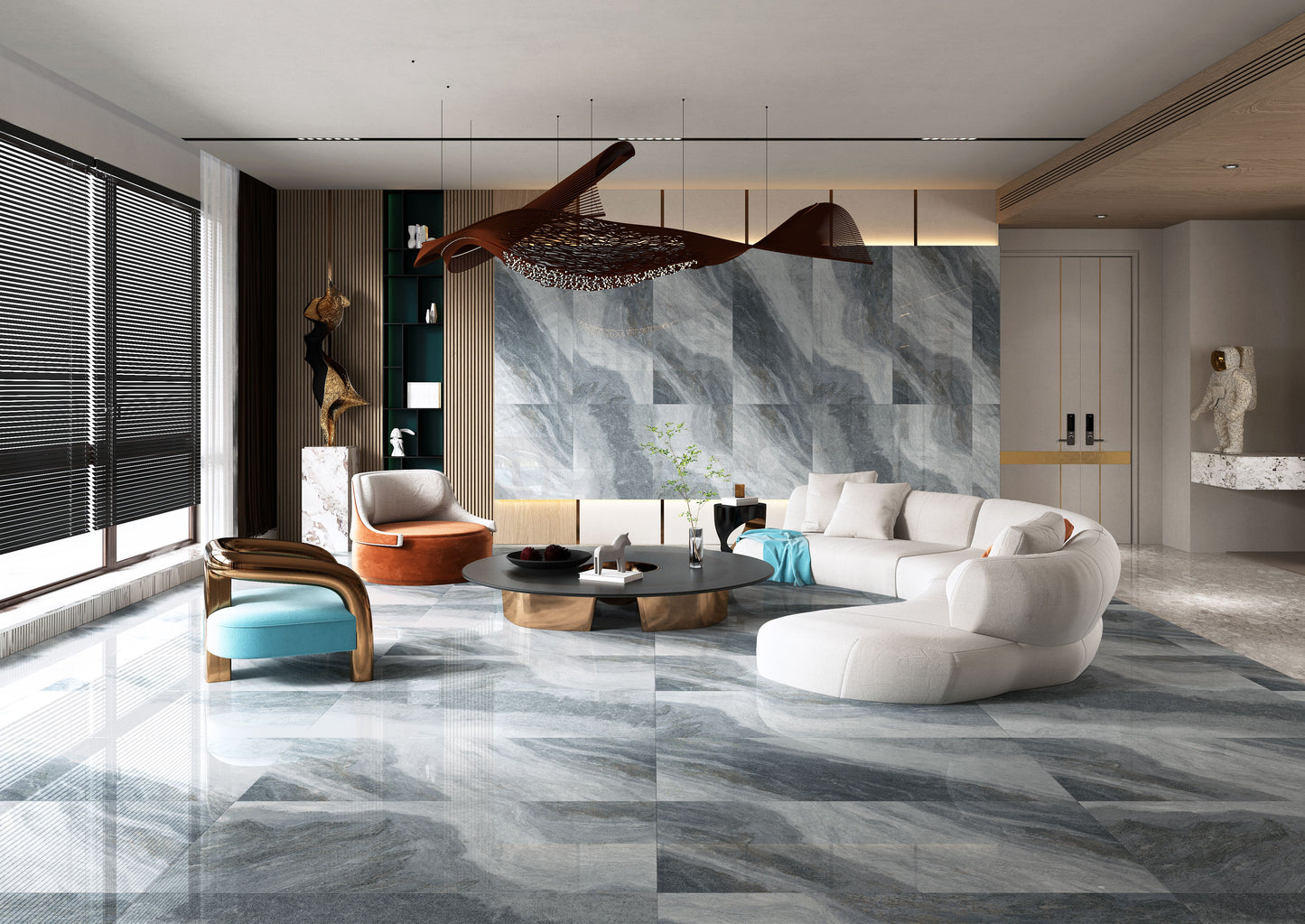 Porcelanato TPEBM157003 Gris