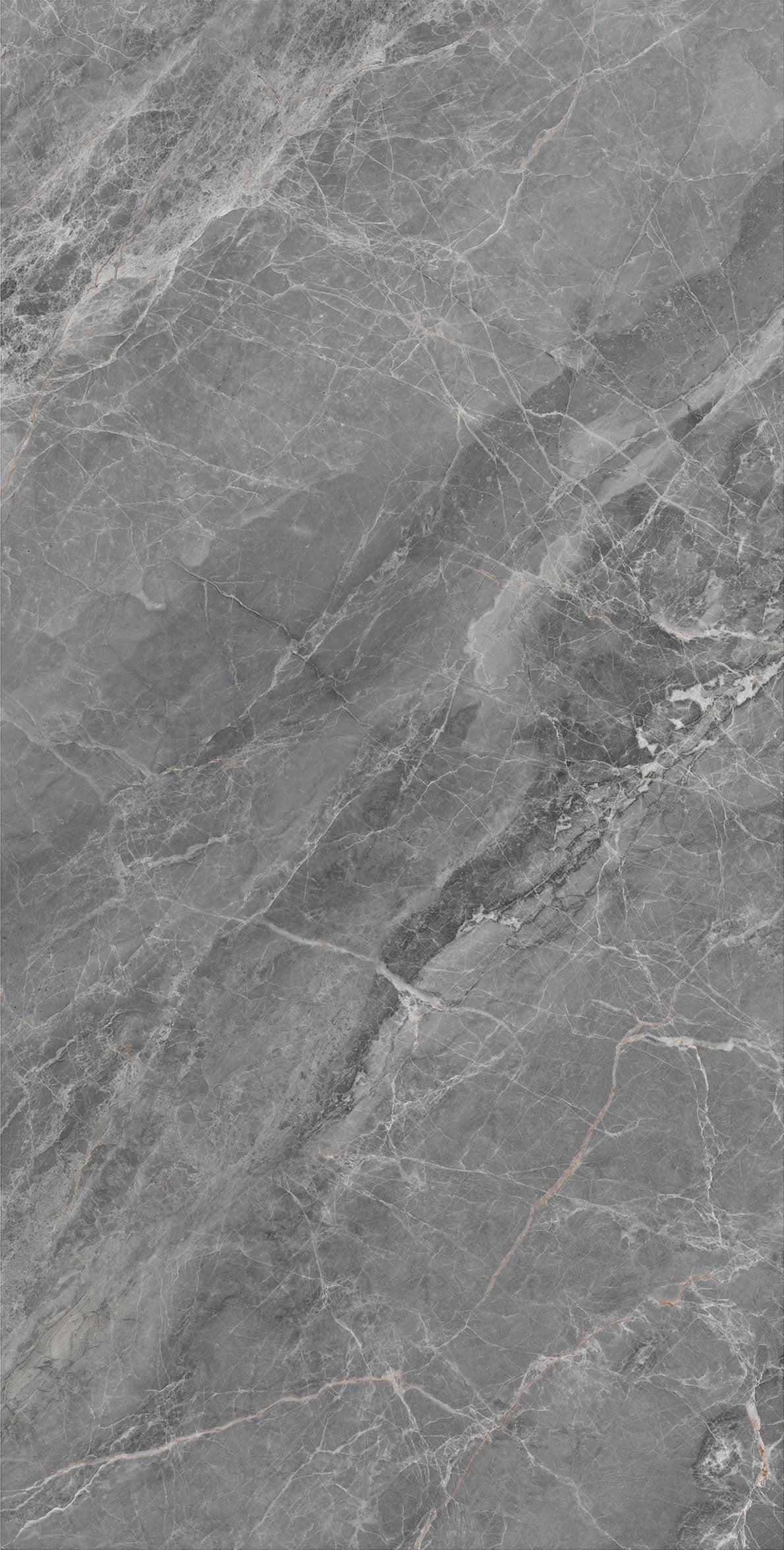 Porcelanato TPEBM157005 Gris Oscuro Marmoleado
