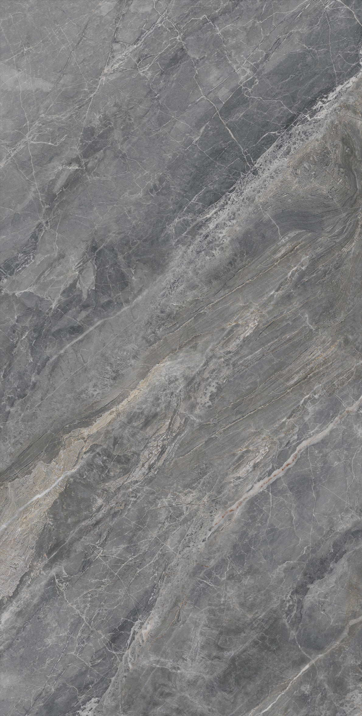 Porcelanato TPEBM157005 Gris Oscuro Marmoleado