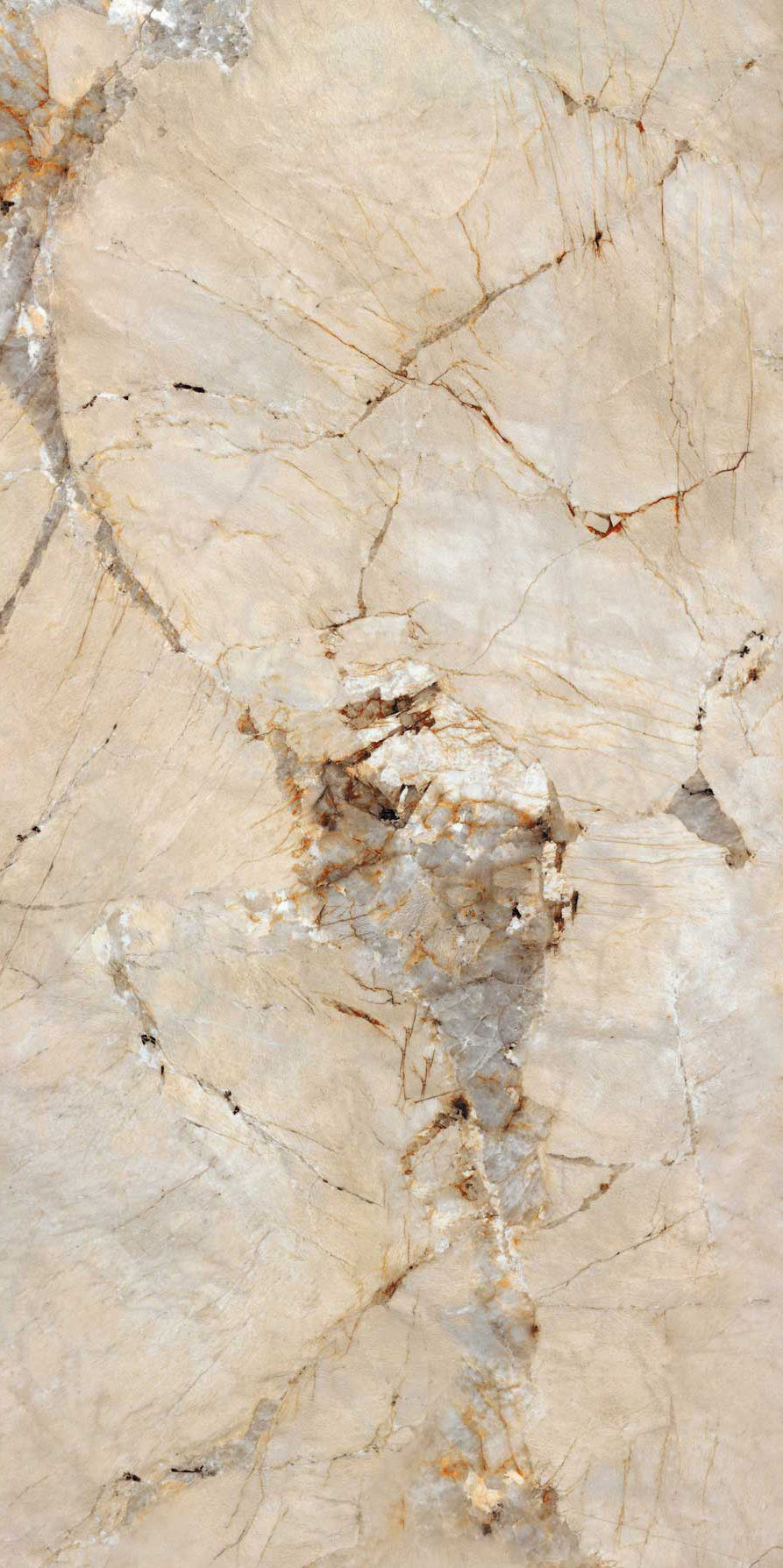Porcelanato VPJ157040 Crema-gris marmoleado