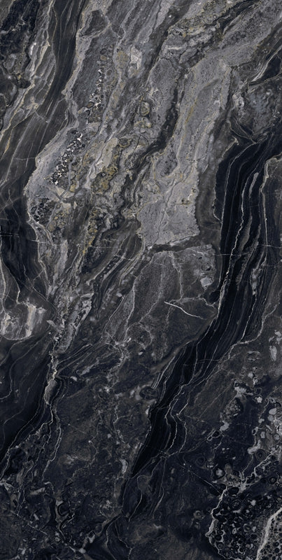 Porcelanato VPKG1890009 Negro-Gris Marmoleado
