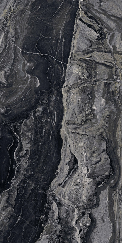 Porcelanato VPKG1890009 Negro-Gris Marmoleado
