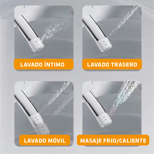 Inodoro inteligente Atlas Pro max Blanco + Tapa Asiento y Accs 680X400X450 (INCLUYE INSTALACION -LIMA METROPOLITANA) - Fratelli Premium