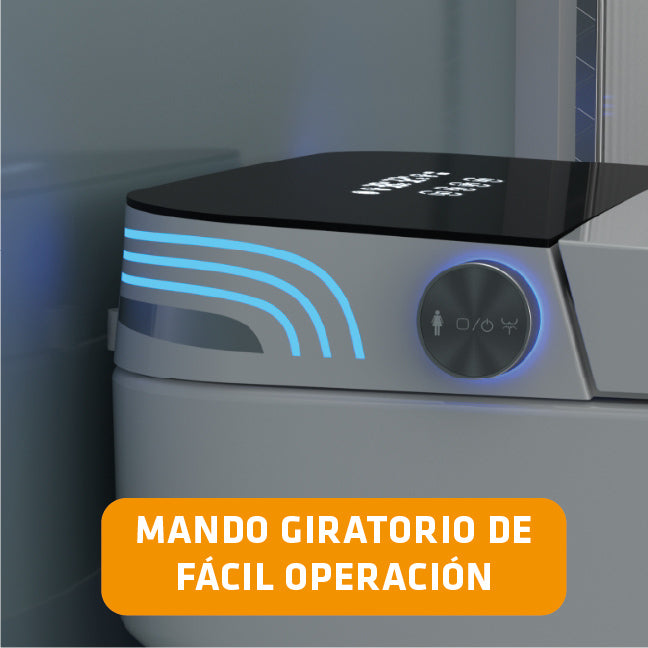 Inodoro inteligente Atlas Pro max Blanco + Tapa Asiento y Accs 680X400X450 (INCLUYE INSTALACION -LIMA METROPOLITANA) - Fratelli Premium