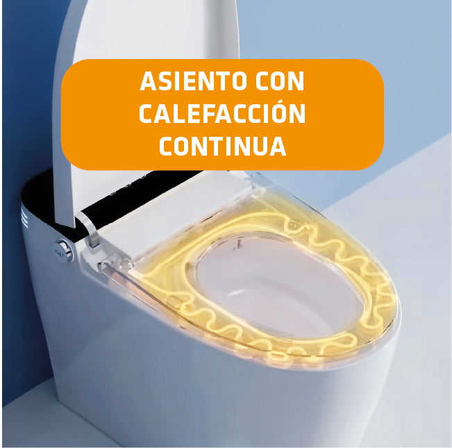 Inodoro inteligente Atlas Pro max Blanco + Tapa Asiento y Accs 680X400X450 (INCLUYE INSTALACION -LIMA METROPOLITANA) - Fratelli Premium