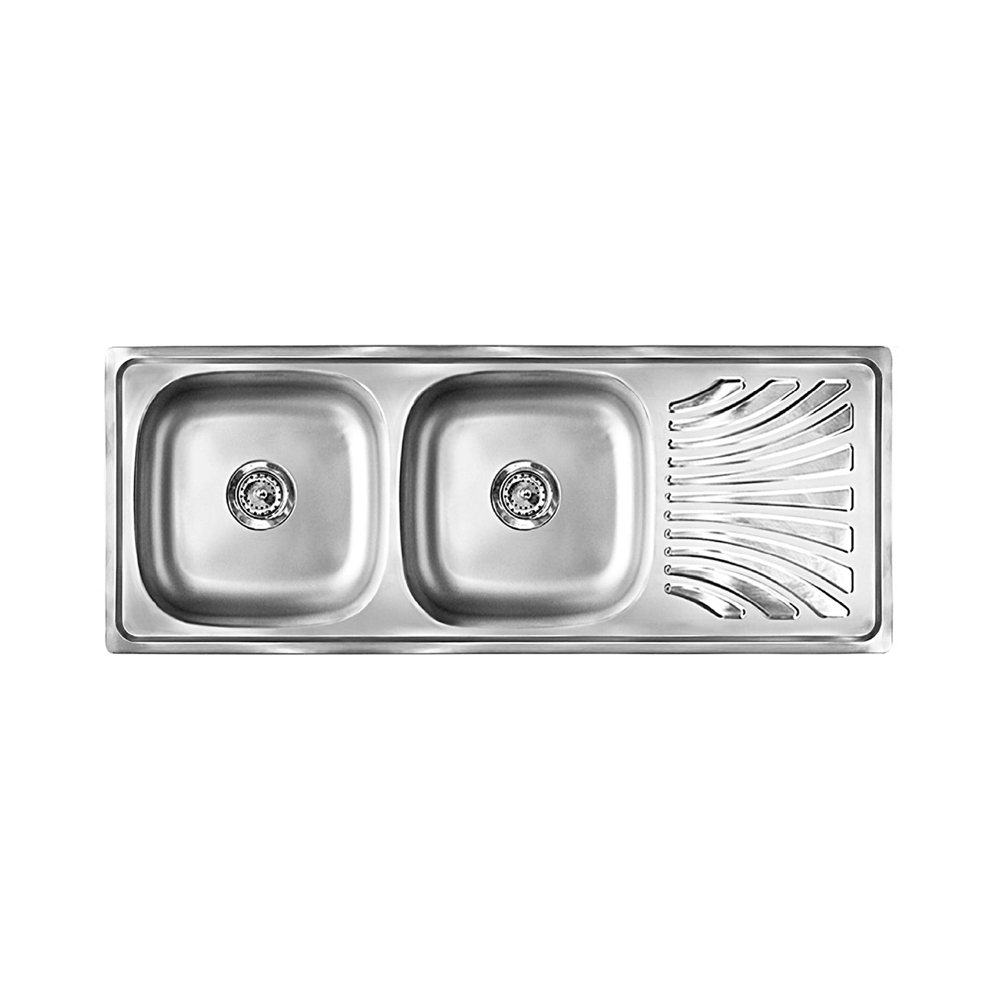 Lavadero Ace Inox D/Poza C/Escurri 1.20X50 (Jw12050Pa) Fratelli (L)