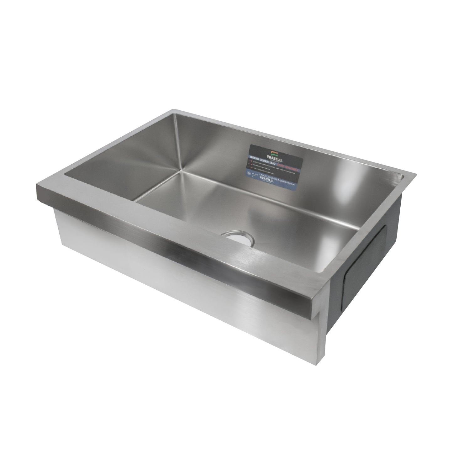 LAVADERO STAINLESS P/MARMOL SIGNATURE 83.8X55.9X23CM - FRATELLI