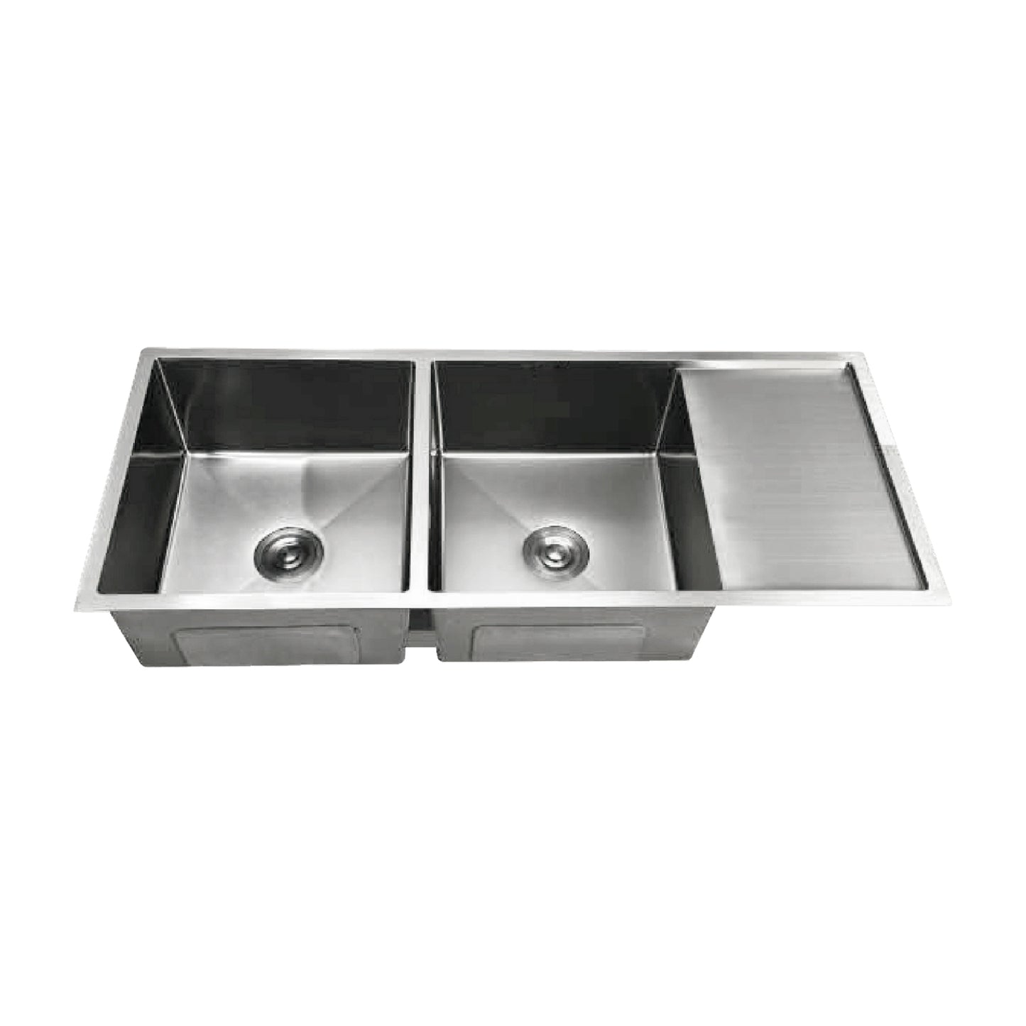 Lavadero Stainless P/Marmol Doble Poza Signature 120X50X23Cm - Fratelli