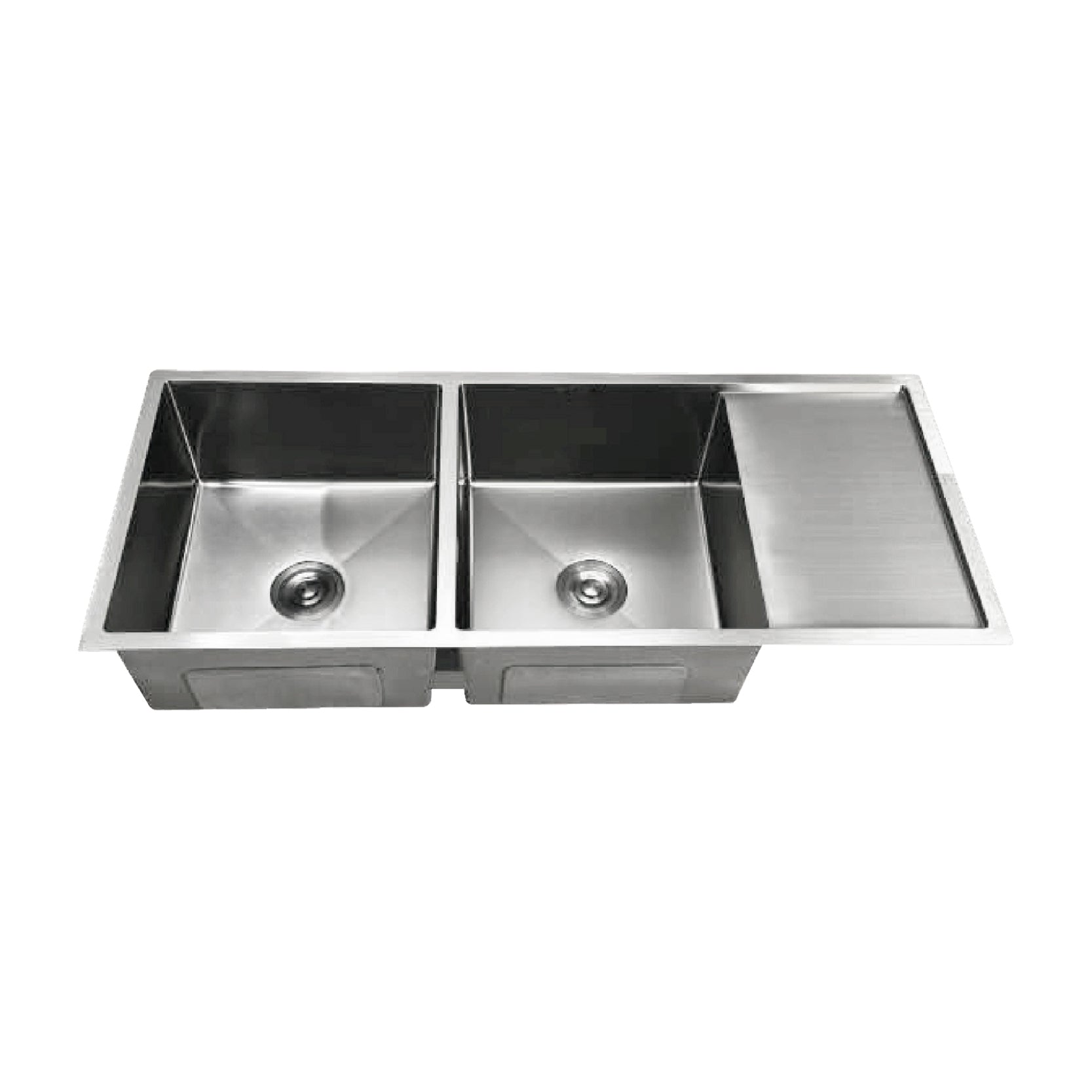 Lavadero Stainless P/Marmol Doble Poza Signature 120X50X23Cm - Fratelli