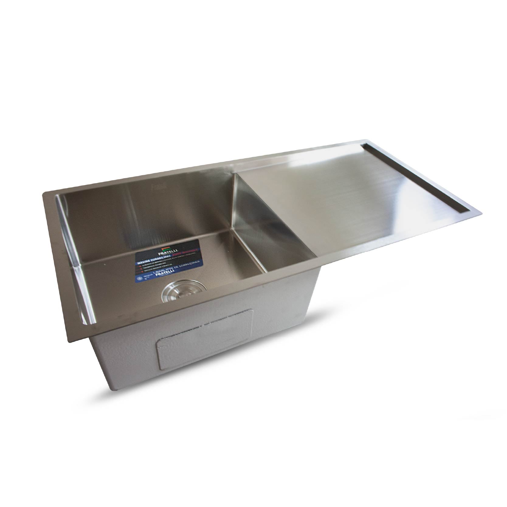 Lavadero Stainless P/Marmol Signature 100X50X23Cm - Fratelli