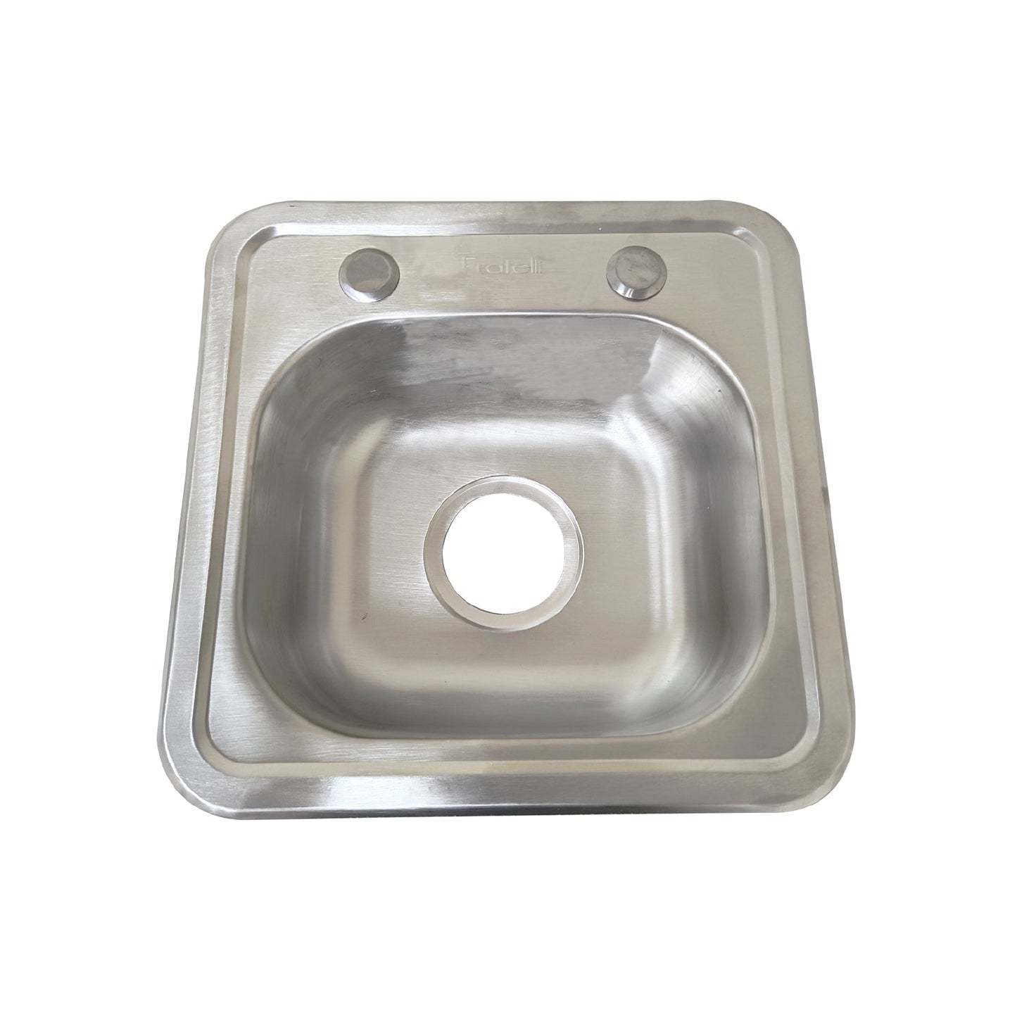 Lp-3838 Lavadero Premium (P) Acero Inox. (Cr) 38X38X18 Cm. Fratelli