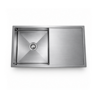LAVADERO STAINLESS P/MARMOL SIGNATURE 75X40X23CM - FRATELLI